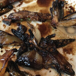  トラットリア ヴィーノ・ヴィーノ - 子羊ローストの野菜が焦げすぎ、、焼肉屋さんの網みたい、