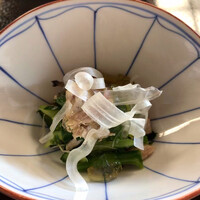 喜楽 - なまり節とかき菜の土佐酢和え