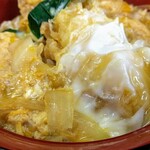 原食堂 - 小えびとじ丼～卵とろとろです～