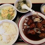 四川料理 王居 - 黒酢豚