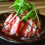 初雪堂 - 料理写真:ローストビーフ丼：1200円