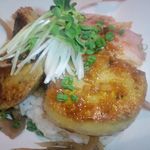 いい色に焼けたフォアグラ！