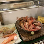 寿し処 春道 - 赤縞エビ