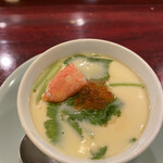 寿し処 春道 - 蟹味噌の茶碗蒸し