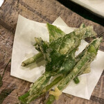 寿し処 春道 - ヨブスマソウの天ぷら