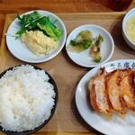 壽ゑ廣餃子 - 焼餃子定食