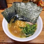 湘南ねぎ家 - 海苔をどかすとこんな感じ。