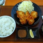 Karayoshi - から好し定食(５個)@ご飯大盛り