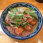 ラーメン ソレナリ - 春の海老塩そば（塩） + 味玉