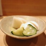 鳥しき - お新香