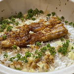 鮨松榮 - 鰻の天ぷらごはん 花山椒添え