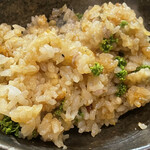 鮨松榮 - 鰻の天ぷらごはん 花山椒添え