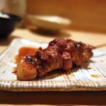 鳥しき - 背肝(つなぎをストッパーにしてるんかな？？