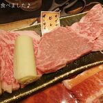 闇市 - サーロイン、ヒレ、リブロースも脂の刺し具合が最高にGOOD