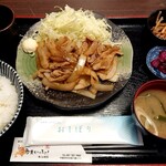 Shunsensakaba Irasshai - 生姜焼き定食 780円