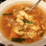 闇市 - やわらか黒毛和牛肉の辛い奴の“カルビすうぷ”