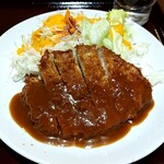 明日香 - サービス定食(とんかつ定食) 税込600円