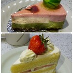 ラ・プランタン - 桜のムースのような… (商品名忘れた)
      いちごショート