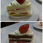 ラ・プランタン - いちごショート          生チョコショート