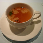 Budoubatake Ma-Mare-Do Sukaizu - ランチのスープ