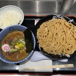 松戸富田麺絆 - 濃厚つけめん中(250g)970円+小ライス150円