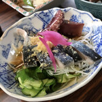 季節一品料理 藤原 - きずし盛合せ