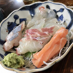 季節一品料理 藤原 - さしみ盛り