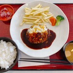 Resutoranshirokujichuu - チーズハンバーグランチ定食