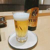 寿司割烹 魚紋 - ビール