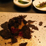 西麻布 焼肉 X - トリュフをかけた但馬玄 ユッケ(TENコース)