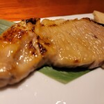 朝霞 日本酒バル まいかけ - 西京焼 霧島豚のロース(890円)