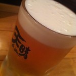 天晴 - 生ビール