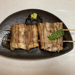鰻はし本 - 横山さんの鰻の地焼き白焼き