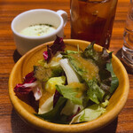 キッチンカリオカ - セットのサラダとスープ