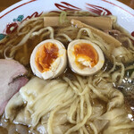 とら食堂 - 味玉。いい味でした。