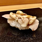 鮨 田可尾 - 煮蛤（承認済み）