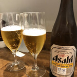 創作麺工房 鳴龍 - 瓶ビール