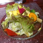ワイン懐石 銀座 囃shiya - 朝採れ日替わりサラダ