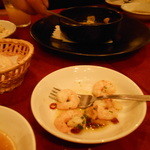 ラ・タペリア - ガンバス・アル・アヒージョ（小エビのにんにくソース）