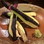さかなや - ナスのお刺身