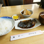 太湖 - さわら照焼定食小 with 赤だし