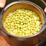 茂幸 - うすい豆の炊き込みご飯