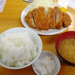 とんかつ いちかつ - 大ロースカツ定食