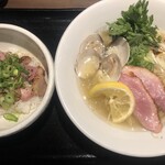 鴨出汁中華蕎麦 麺屋yoshiki - 鴨と蛤そば