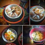 錦鮨 - 上段、お重右中段に入ってたツブ貝。小ぶりだけど好きです。