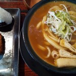 本格手打 いわしや - カレーうどんが、和風コロッケカレーライスに変身予定。