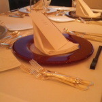 ブラッスリー・ベルデマール - テーブルセッティング