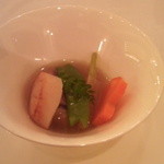 ブラッスリー・ベルデマール - 赤マチと帆立貝　　　　　洋風お椀