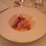 ブラッスリー・ベルデマール - 県産車海老と舌平目　　　黄金焼き