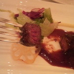 ブラッスリー・ベルデマール - 県産和牛　　和庭園